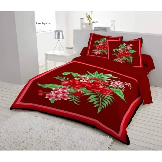 cotton PANEL bed sheet