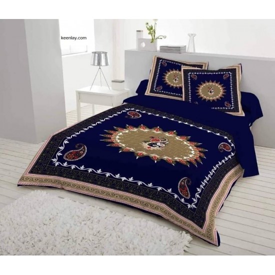 cotton PANEL bed sheet