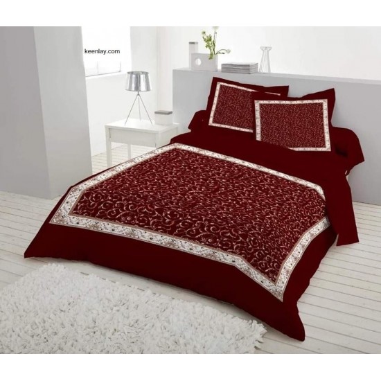 cotton PANEL bed sheet