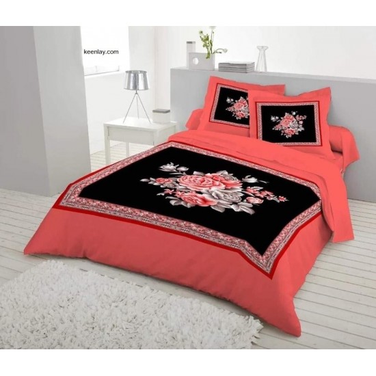 cotton PANEL bed sheet