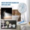 Folding Fan & Light Multifunction USB Charging