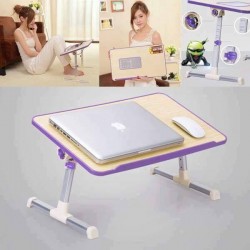 ERGONOMIC LAPTOP TABLE WITH COOLING FAN