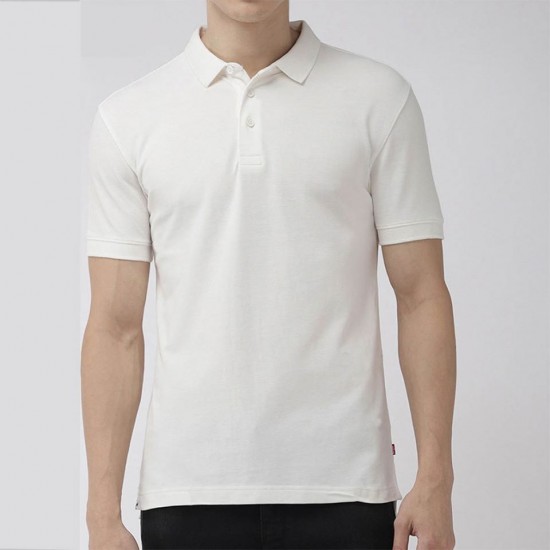 Polo T Shirt-White
