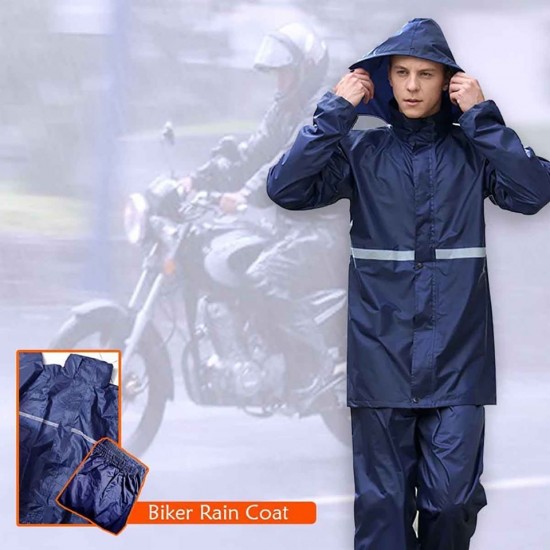 Biker rain coat