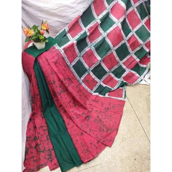 বাটিক শাড়ি 