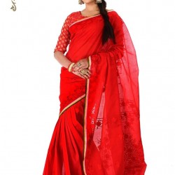 pure cotton saree