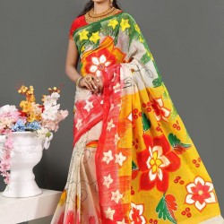 pure cotton saree
