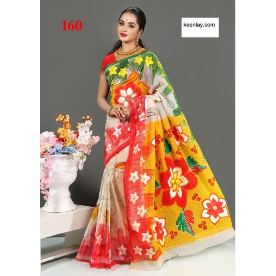 pure cotton saree