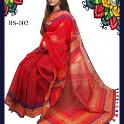 Half silk saree
