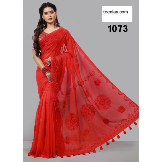 pure mulin silk saree 