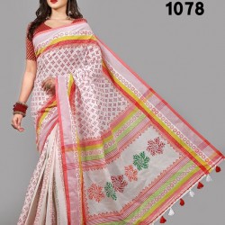 pure cotton saree 