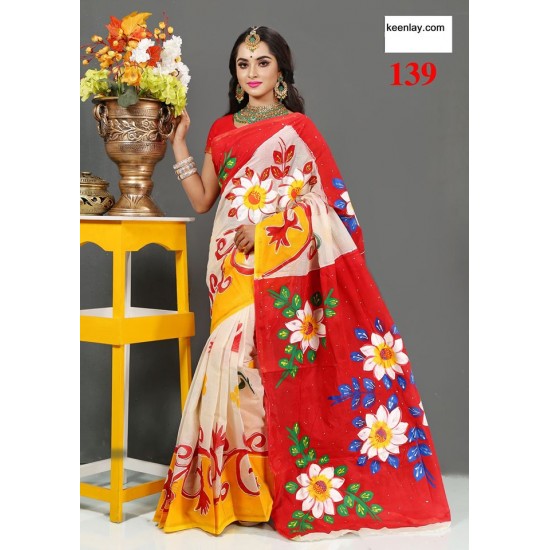 pure cotton saree