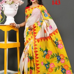 pure cotton saree