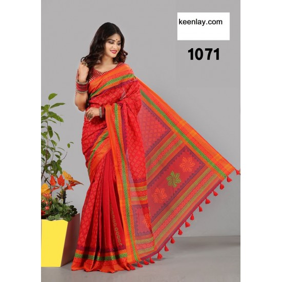 pure cotton saree