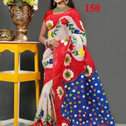 pure cotton saree