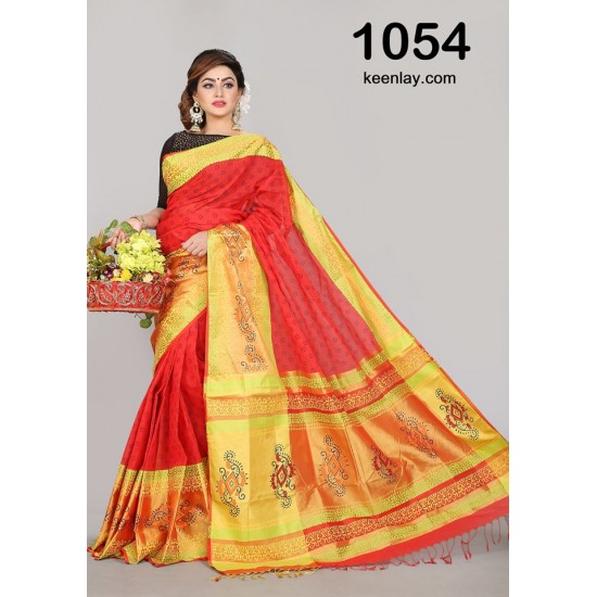 pure cotton saree