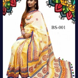 Half silk saree