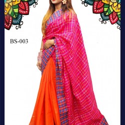 Half silk saree