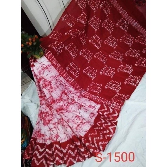 বাটিক শাড়ি