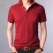 Half sleeve polo shirt for man's