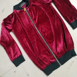 Velvet Jacket For Women's WJKT015