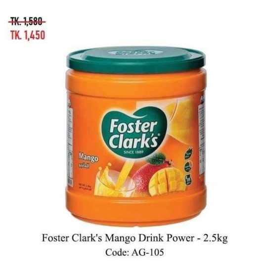 Foster Clarks's Mango Powder Drink 2.5kg