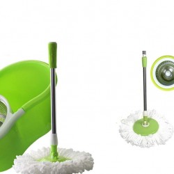 Magic Mop Stainless Steel Rotating Spin 36Degrees Floor Cleaner