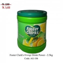 Foster Clarks's Orange Powder Drink 2.5kg