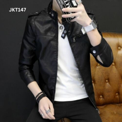 Artificial Soft Leather Jacket For Men JKT147