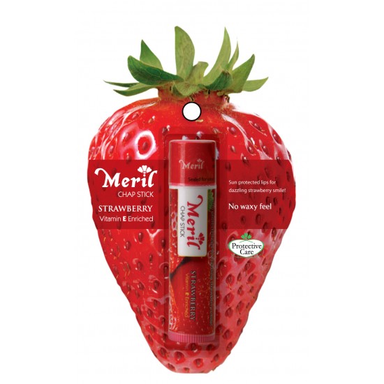 Meril Lip Balm (Strawberry)