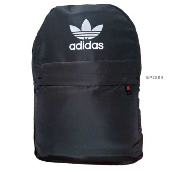 Black Backpack With Addidas Logo, School Bag,College bag,Travel Bag EP2899