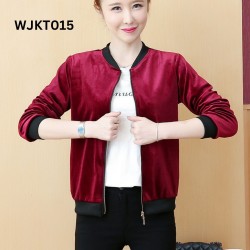 Velvet Jacket For Women's WJKT015