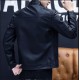 Artificial Soft Leather Jacket For Men JKT143