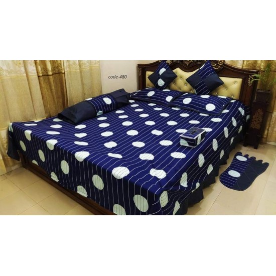 আট পিছের বেড কভার 