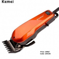 Kemei KM-9012 Orange Corded Professional Hair Clip