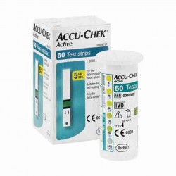 Accu-Chek Active Blood Glucose Test Strips 50 Pcs