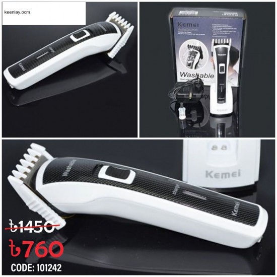 Kemei Rechargeable Beard Trimmer