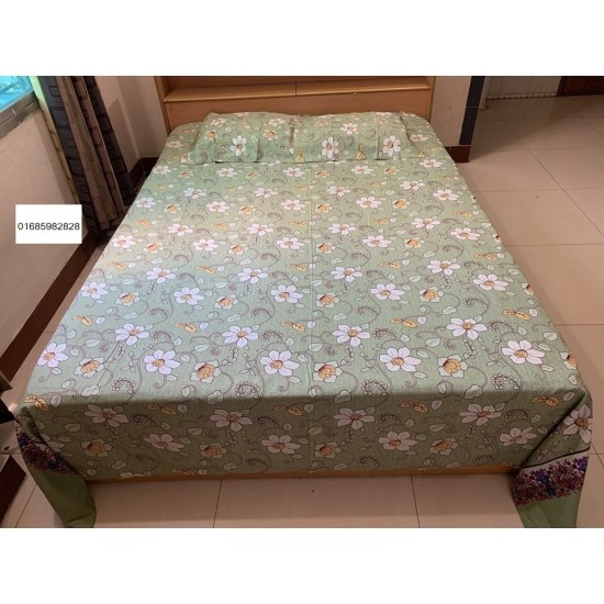 100% cotton twill bed sheet