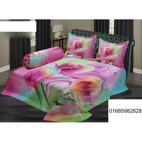 100% cotton PANEL bed sheet
