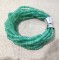 Rondelle Green CZ bracelet
