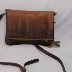 Ladies fold-over side bag