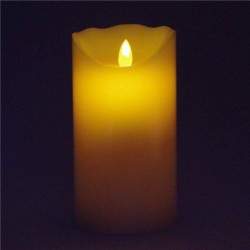 White color LED romantic candle 