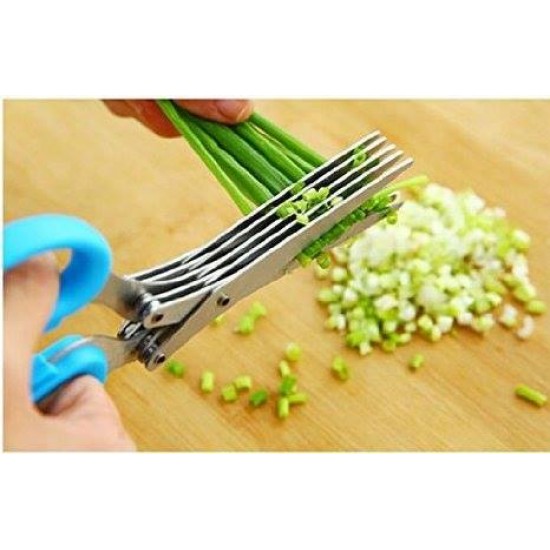 Multi Layer scissor for vegetable cutting