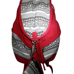  Ladies Red Backpack with Pencil Box  
