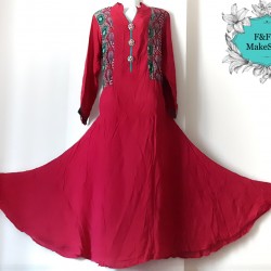 Stylish Pakistani Designing Long Gown