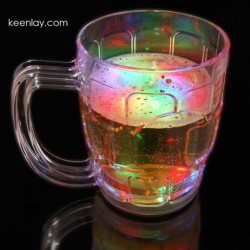 LED Light Up Flashing Mugs